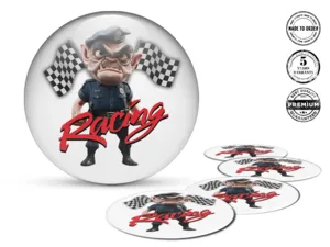 Wheel Rim Decal Logo Pro Sports Dynamic Design